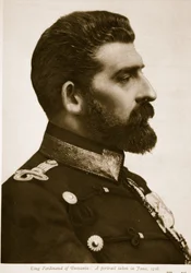 King Ferdinand of Romania: A portrait taken in June, 1916